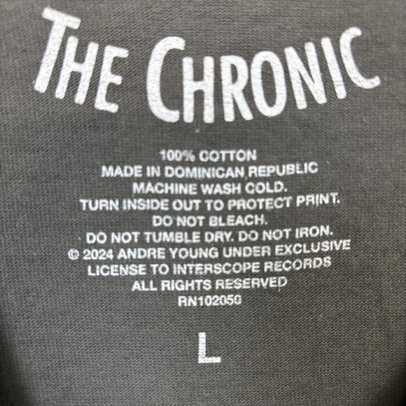 Dr Dre The Chronic Album Art West Coast Rap Legend T-Shirt L - Picture 4 of 4